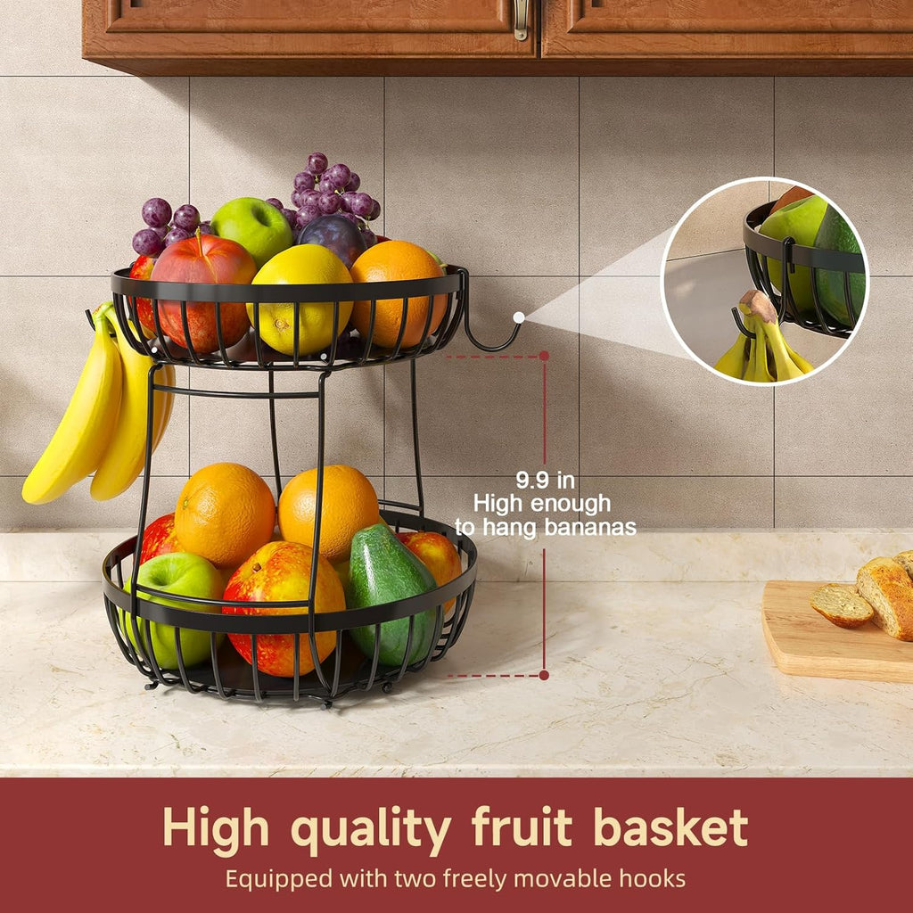 2 Tier Fruit Basket